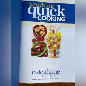 Taste Of Home 2013 Quick Cooking Annual Recipes